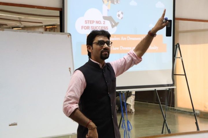 Goal setting Workshop by Mr. Payank Patel