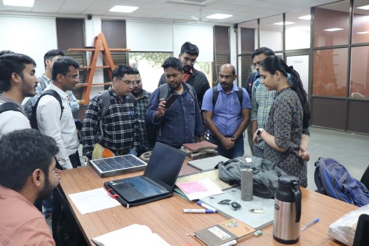 Visit of Executive MBA Students to PDEU IIC