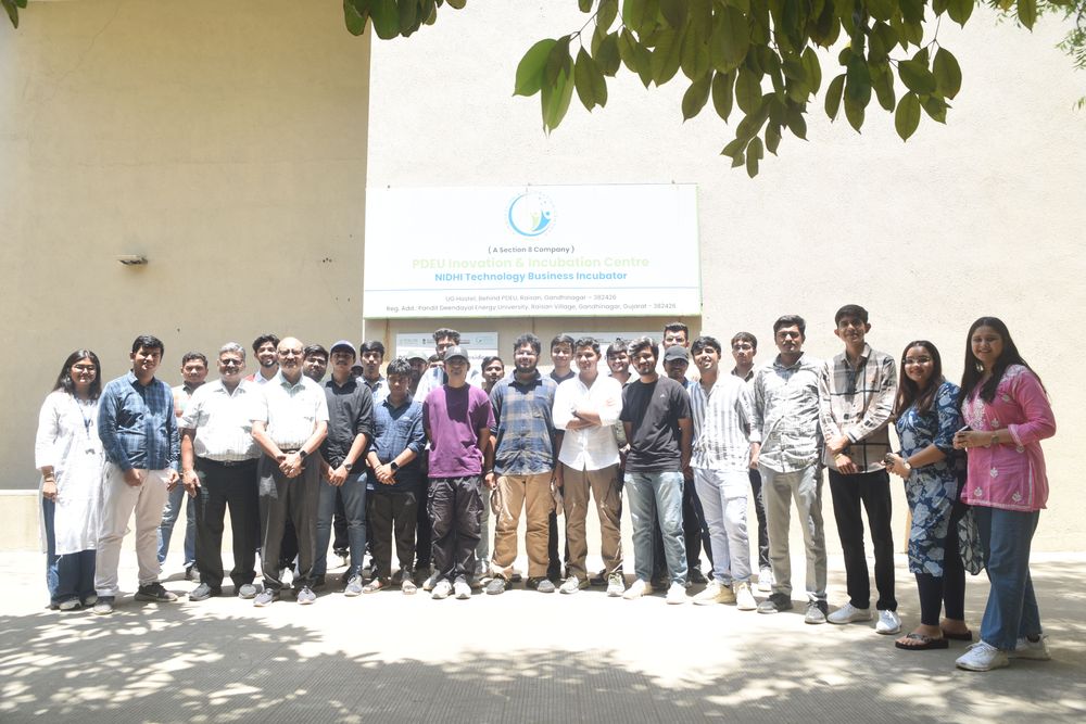 G H Patel of Engineering & Technology student visit