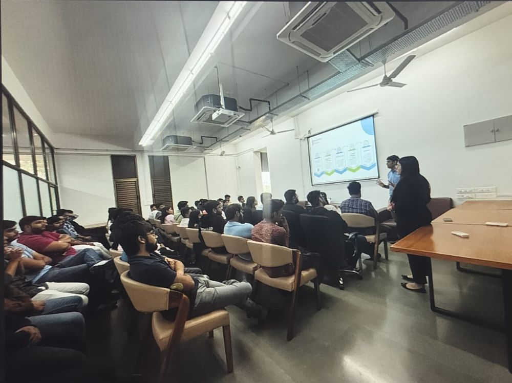 Nirma University Student Visit