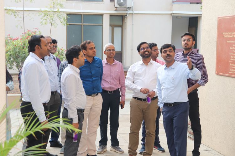 IIT Bhubaneswar Professors Visit to PDEU & PDEU IIC